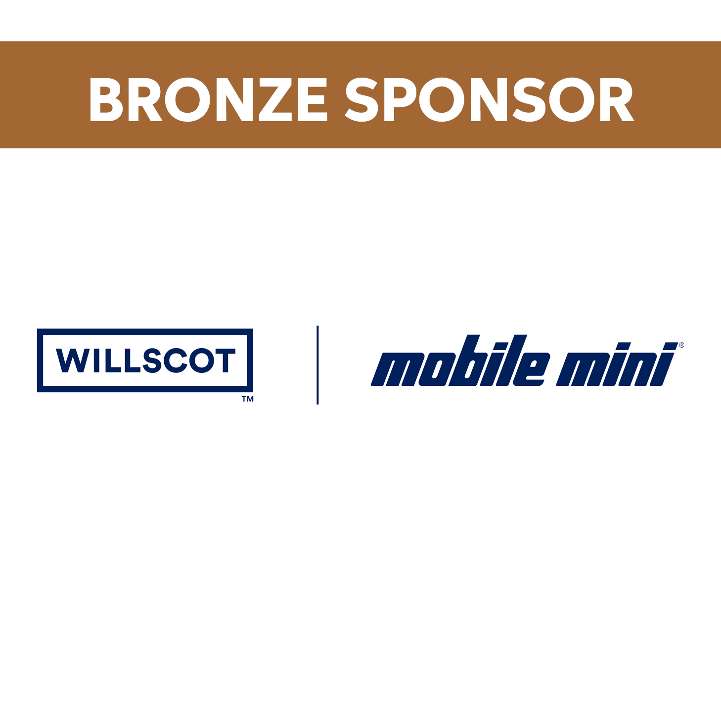 ABC Sponsor Side Slider Bronze WILLSCOT