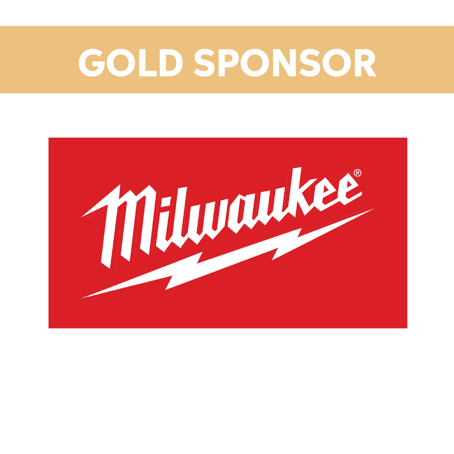ABC Sponsor Side Slider Gold - Milwaukee