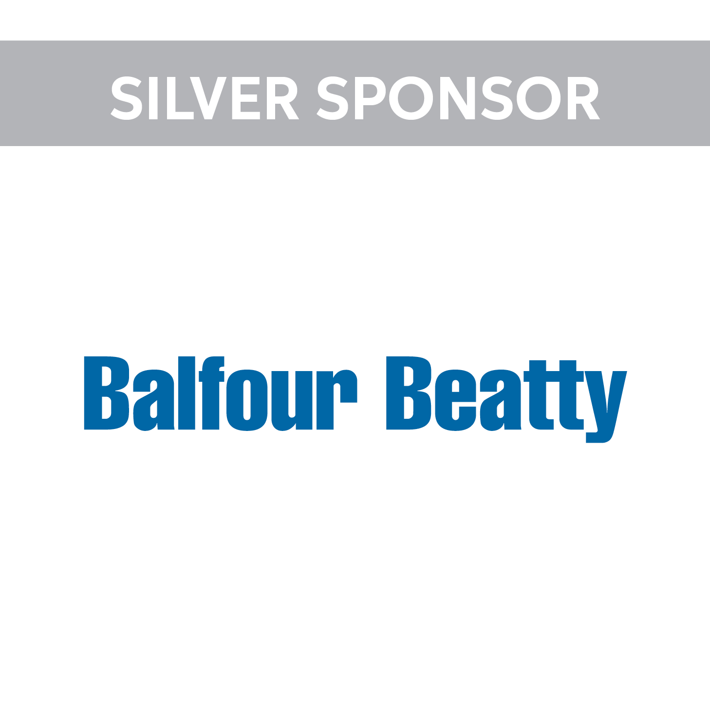 ABC Sponsor Side Slider Silver - Balfour Beatty