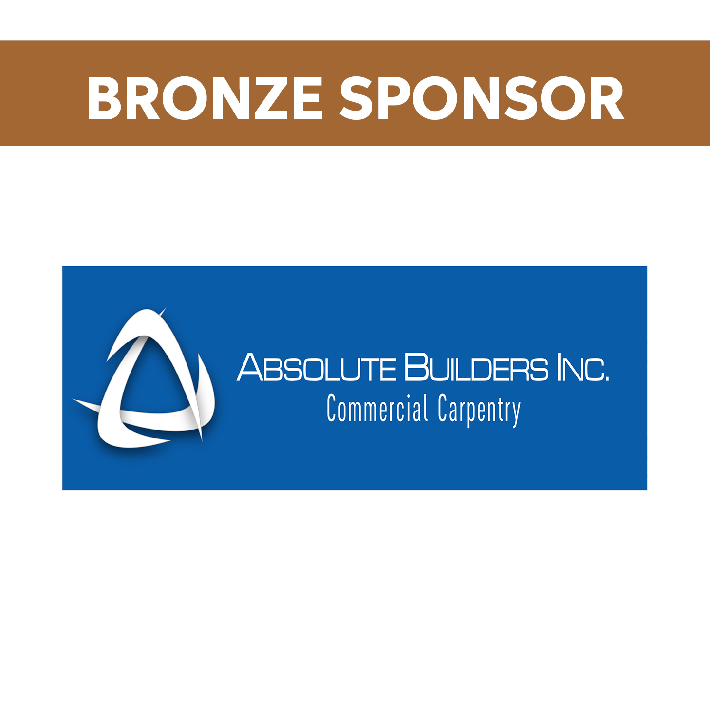 ABC Sponsor Side Slider Bronze - Absolute Builders
